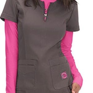 Koi lite scrub set petite xs in grey